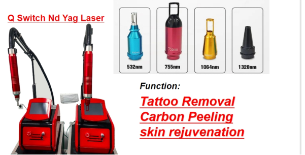 Quel produit devez-vous choisir pour l'élimination du tatouage? OW-D1 Q Commutation ND YAG Laser est le choix rentable.