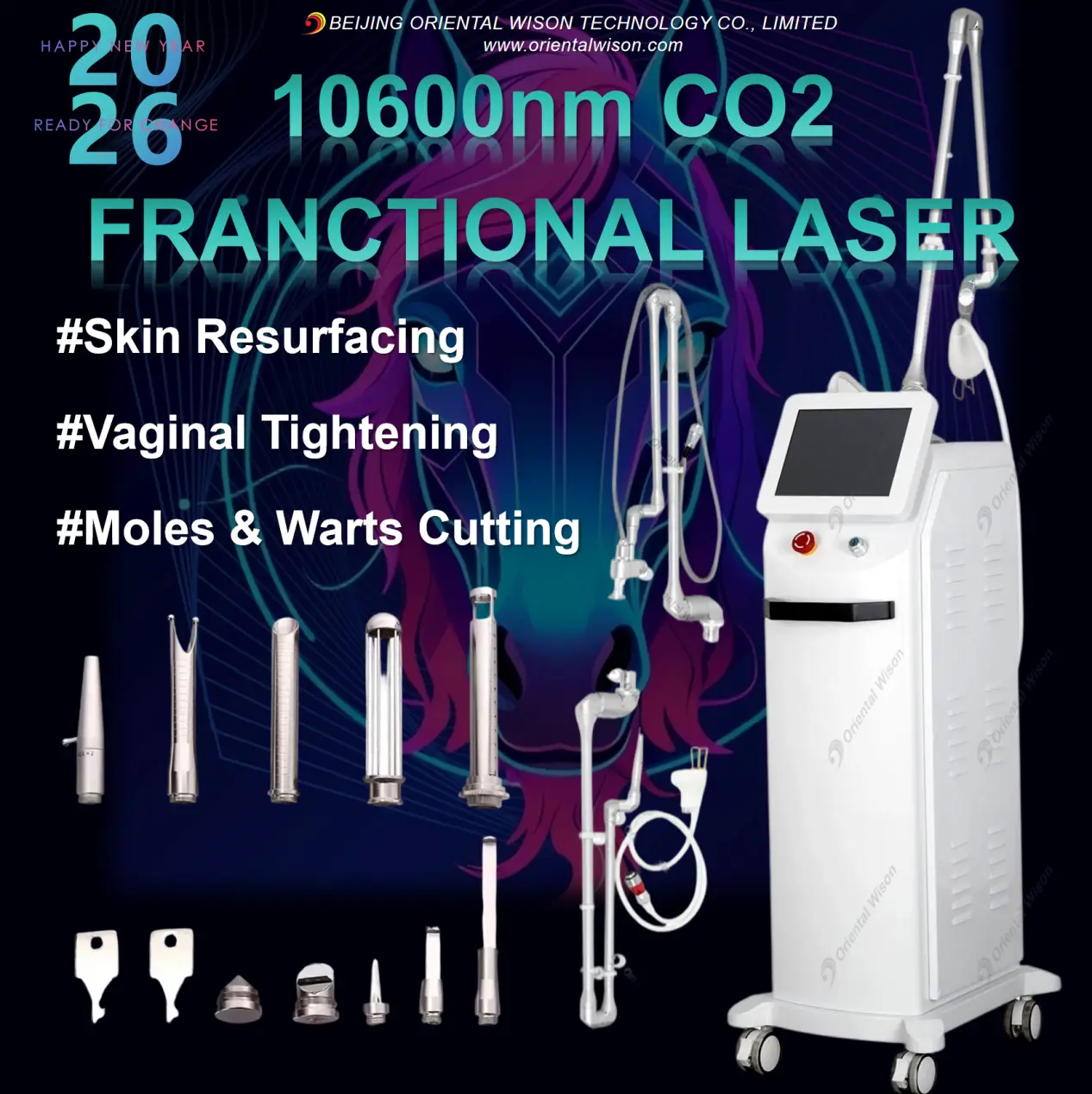 Le laser CO2 fractionné 10 600 nm est-il la solution ultime pour le rajeunissement de la peau et le raffermissement vaginal ?