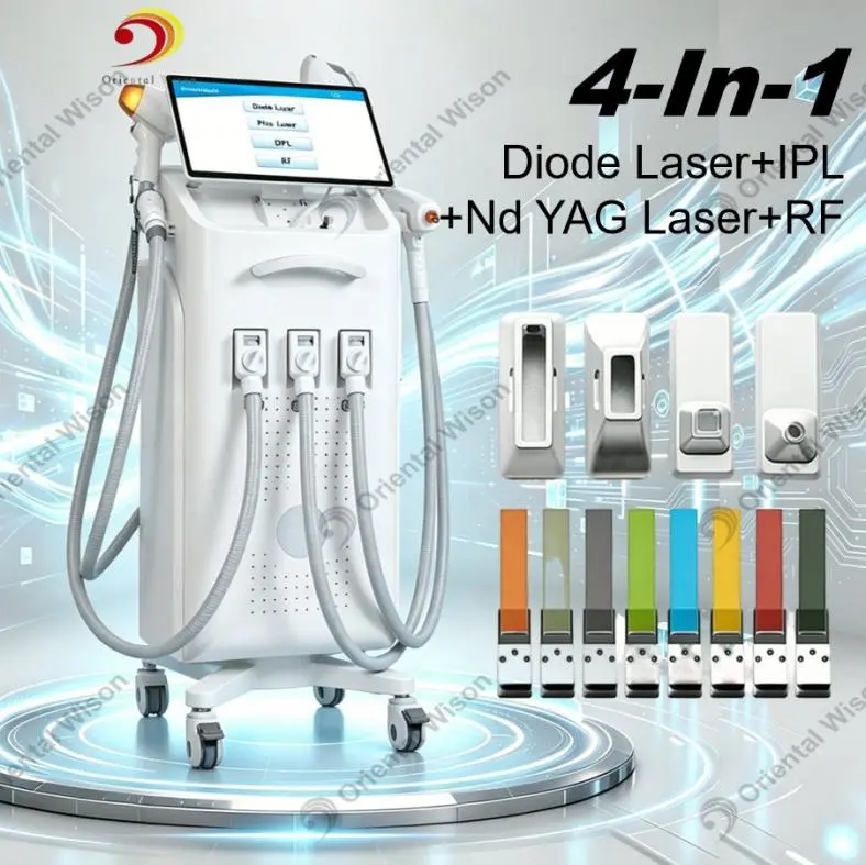Machine RF laser IPL YAG à diode