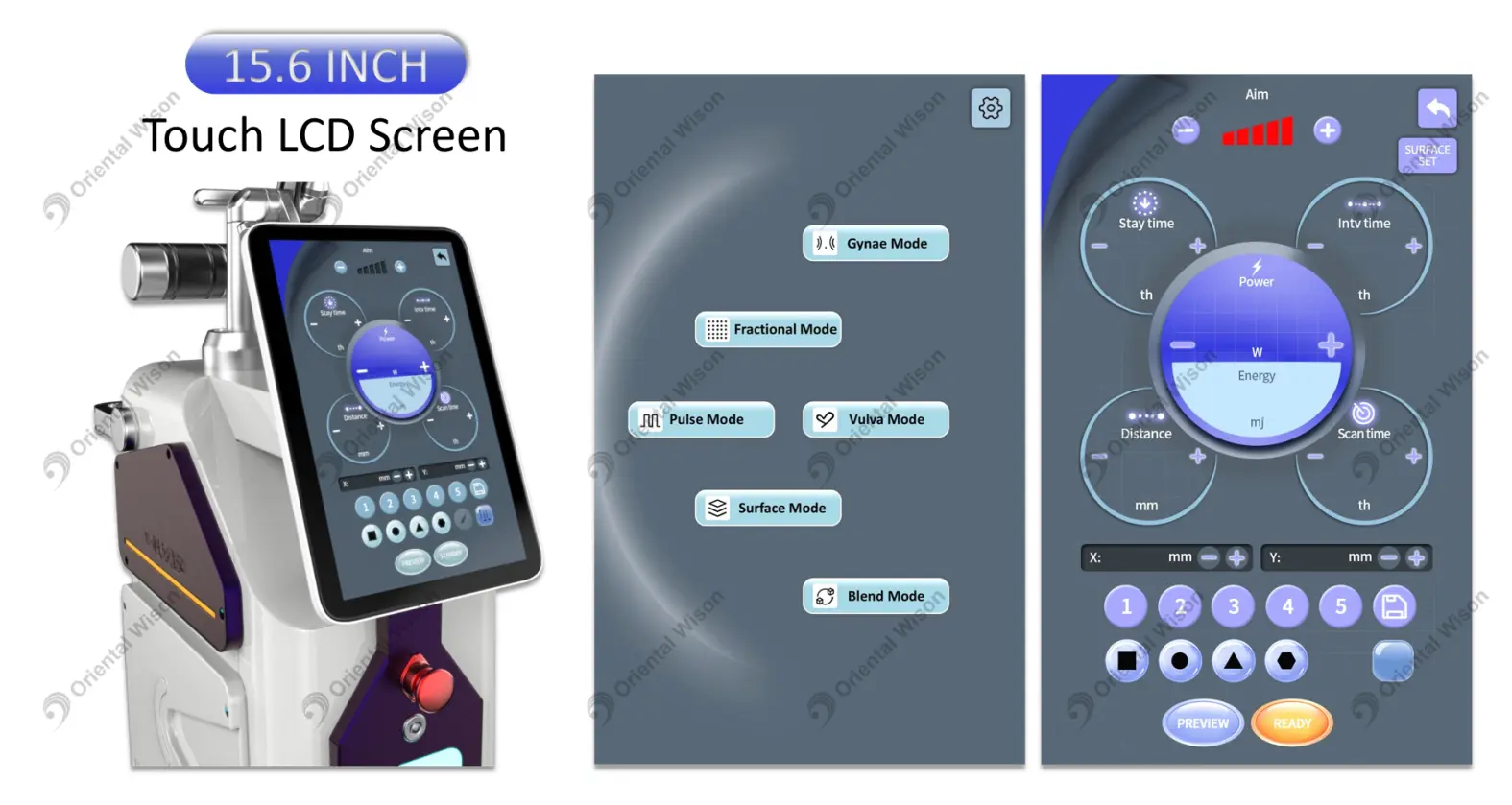 Spiral Co2 Laser Skin Resurfacing Machine
