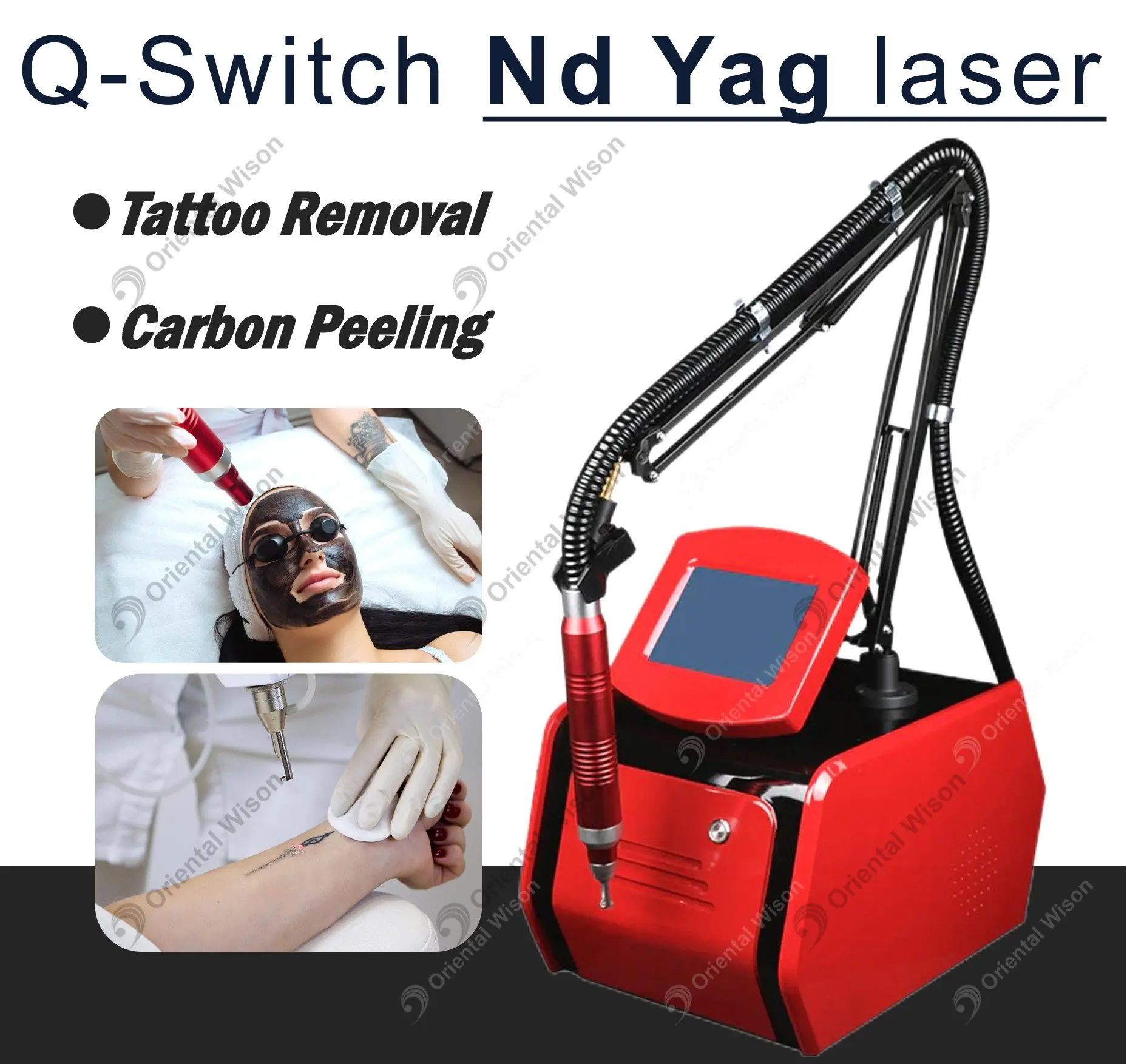 Machine laser de bureau Q-Switch Nd Yag